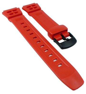 Casio Uhrenarmband | Ersatzband aus Resin rot G-Shock AQ-S800W