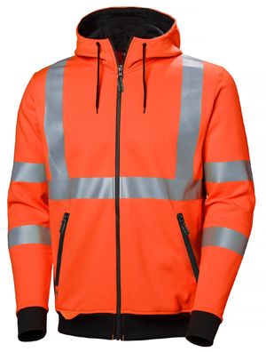 Helly Hansen Hoodie / Sweatshirt 79094 Addvis Zip Hoodie 260 Orange