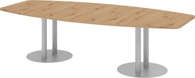 bümö Konferenztisch oval 280x130 cm großer Besprechungstisch in Asteiche, Besprechung