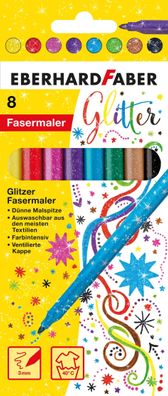 Eberhard FABER 551008 Eberhard FABER Filzstifte farbsortiert