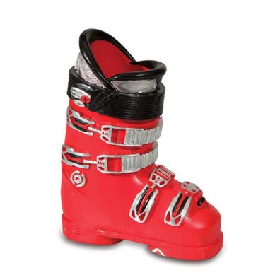 Stiftehalter roter Skifahrer Schneeschuh