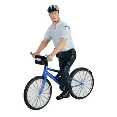 Französischer Fahrrad Polizist