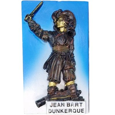 Magnet der Statue von Jean Bart in Dünkirchen