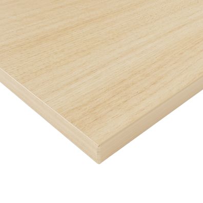 Bisley Tischplatte 120x60 cm in Kendal Eiche, Schreibtischplatte aus Holz, Holzplatte