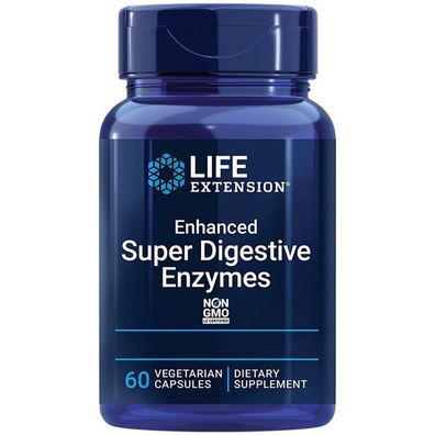 Life Extension, Enhanced Super Digestive Enzymes, 60 Veg. Kapseln