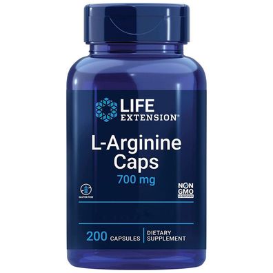 Life Extension, L-Arginine, 700mg, 200 Kapseln