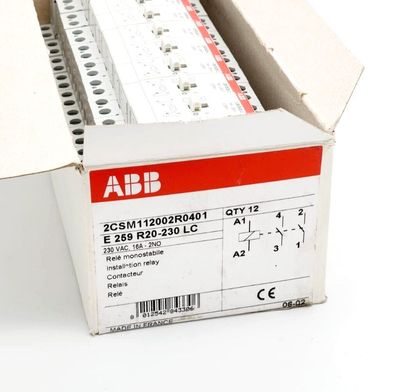 ABB 2CSM112002R0401 Relais E259 R20-230 LC E259R20-230LC