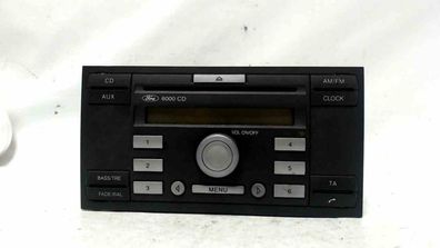 CD-Radio 6000 CD mit Code 5M5T18C815FA FORD FOCUS II KOMBI (DA ) 1.6 TI