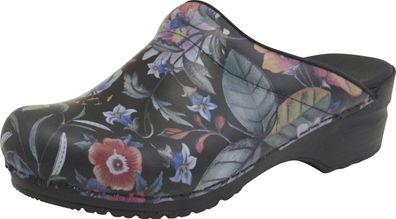 Sanita Damen Offener Clog Original-Koina Open Multicolor