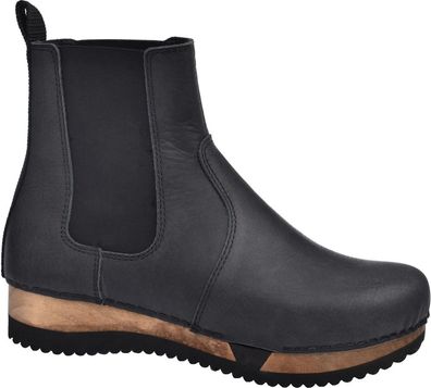 Sanita Damen Stiefel Wood-Rumi Sport Flex Boot Black