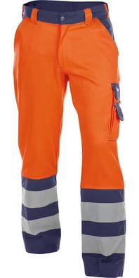 Dassy Warnschutzhose Lancaster PESCO74 Neonorange/Dunkelblau