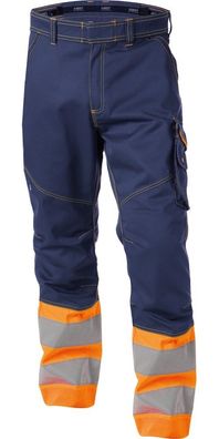 Dassy Warnschutzhose Phoenix PESCO64 Dunkelblau/Neonorange