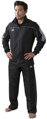 adidas Team Track Trainingshosen Schwarz/Weiß