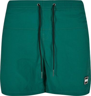 Urban Classics Block Swim Shorts Green