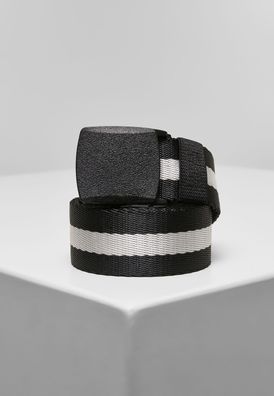 Urban Classics Gürtel Centre Stripe Belt Black