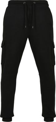 Urban Classics Fitted Cargo Sweatpants Caviar