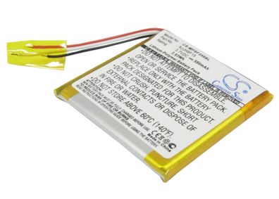 Ersatzakku - CS-MPSF350SL - Sandisk Sansa Fuze 4GB / 8JJH8F15 - 3,7 Volt 550mAh