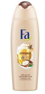 Fa Feuchtigkeitsdusche mit Kokosöl und Kakaobutter, 750 ml