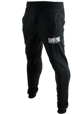 Super Pro Jogging Pants Schwarz/Weiß