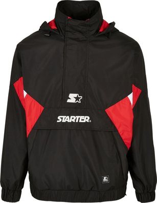 Starter Black Label Windbreaker Black/Cityred/White