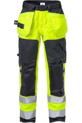 Fristads Flamestat High Vis Stretch-Handwerkerhose, Kl. 2 2167 ATHF Warnschutz-Gel