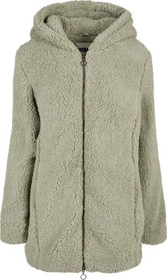 Urban Classics Damen Ladies Sherpa Jacket Softsalvia