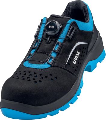 Uvex 2 Xenova® Halbschuhe S1P 95582 Schwarz, Blau (95582)