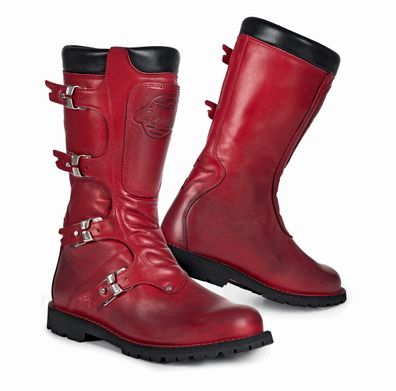 Stylmartin Motorrad Schuhe Continental Stiefel Red