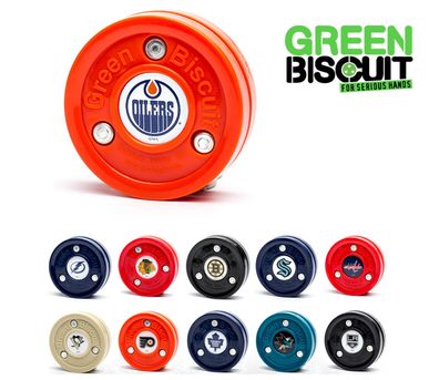 Puck Green Biscuit NHL