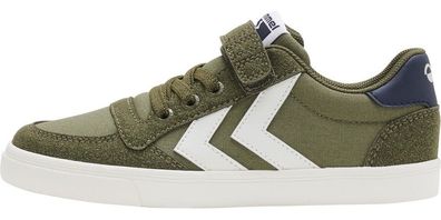 Hummel Kinder Sneaker Slimmer Stadil Low Jr Capulet Olive