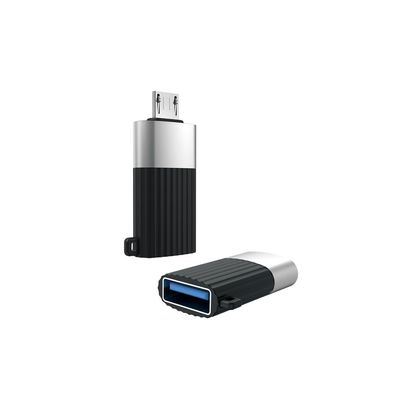 XO Adapter USB Buchse auf Micro-USB wandelt USB zu Micro-USB kompatibel mit Smartp