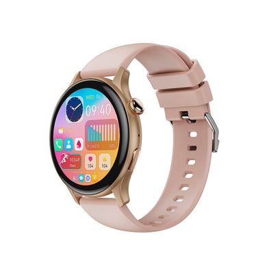 XO Smartwatch J6 Amoled Roségold - Business Smart Watch kompatibel mit Android