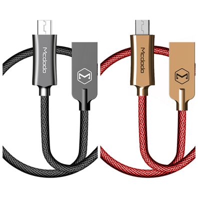 Mcdodo Knight Micro-USB Datenkabel QC4.0 Quick Charge Schnell Ladekabel geflochten