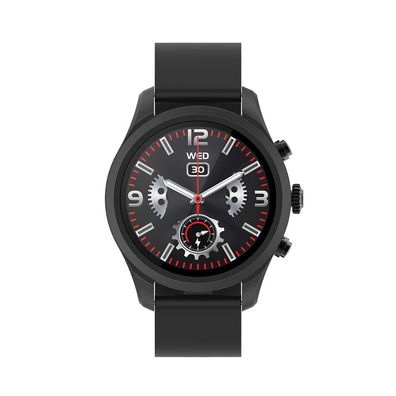 Forever Smartwatch Verfi SW-800 Schwarz Gesundheitsbegleiter mit Amoled-Display