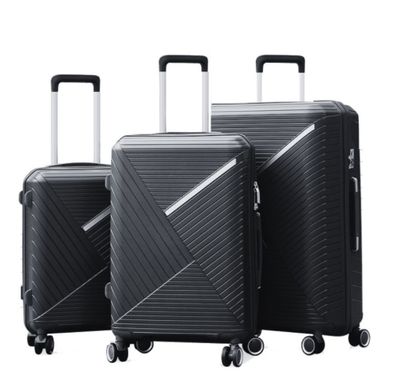 Reisekoffer Koffer 3 tlg Set Trolley Kofferset Handgepäck Polypropylen Gepäck