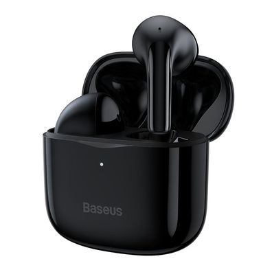 Baseus E3 Wireless Bluetooth 5.0 TWS Ohrhörer Wasserdicht IP64 Schwarz (NGTW080001)