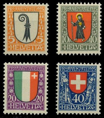 Schweiz PRO Juventute Nr 185-188 postfrisch X52BFA2