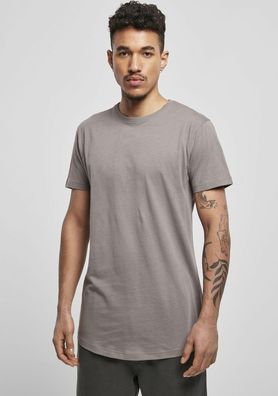 Urban Classics T-Shirt Shaped Long Tee Asphalt