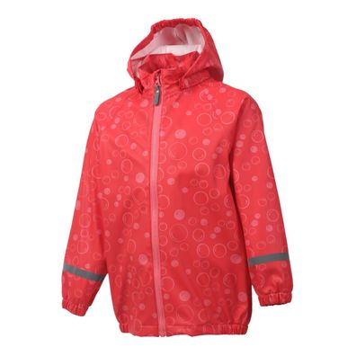 Color Kids Premium Regenjacke Coral Red