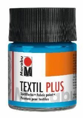 Marabu 1715 05 090 Textil plus Hellblau 090, 50 ml