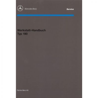 Mercedes-Benz Typ 190 W121 Bj. 1956-1961 Werkstatthandbuch Reparaturanleitung