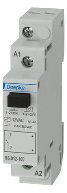 1St. Doepke 09981031 RS 012-100 Stromstoßschalter 12V 16A 1S