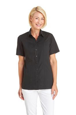 Leiber Damen Bluse mit 1/2 Ärmel 08/1236/10 Schwarz