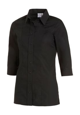 Leiber Damen Bluse mit 3/4 Ärmel 08/1237/10 Schwarz