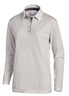 Leiber Polo-Shirt mit Langärmeln 08/2638/2912 Silbergrau/Grau