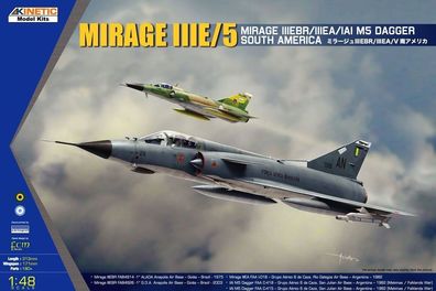 Kinetic 1:48 K48052 South American Mirage III/V