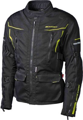 Grand Canyon Motorrad Jacke Catania 3-Lagen-Jacke Black/Fluo Yellow