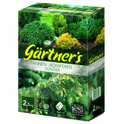 gpi Gärtner´s Spezialkulturen Tannen-Koniferen-Dünger 2,5 kg