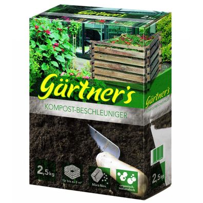 gpi Gärtner´s Biogarten Kompostbeschleuniger 2,5 kg