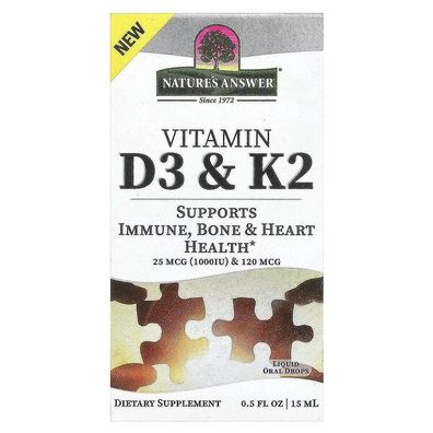 Vitamin D3 & K2 - 15 ml